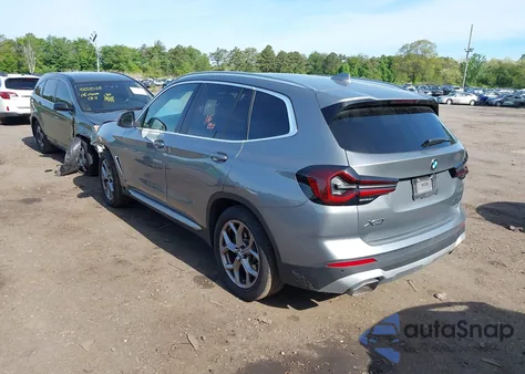 2024 BMW X3 xDrive30I из США, поврежденный, VIN 5UX53DP09R9U54829